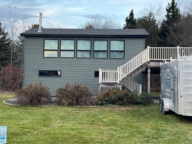 Beautiful finished gutters, fascia, siding and roof installation as a part of a full home exterior remodel by Commonwealth Maintenance in Uniondale, PA