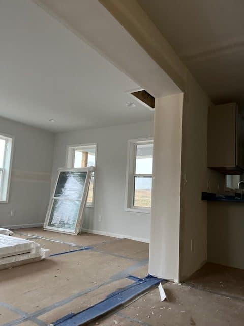 Interior view of a transformed residential living space in Kingsley, PA, highlighting Commonwealth Maintenance's modern design and functional improvements