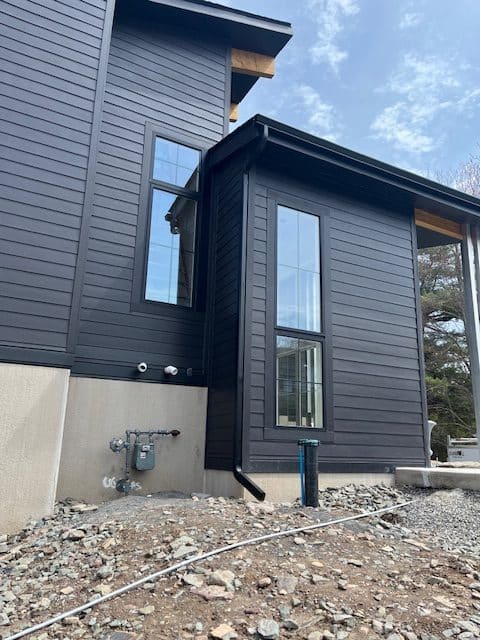 Seamless gutter installation in Harvey's Lake PA by Commonwealth Maintenance