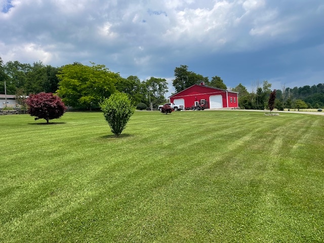 Close-up of freshly cut grass and crisp lawn edges, demonstrating Commonwealth Maintenance's attention to detail in their residential landscaping project in Kingsley